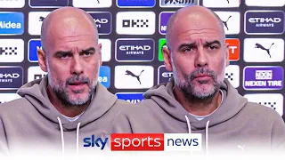 Pep Guardiola refuses to discuss Manchester United's performances