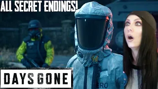 DAYS GONE - ALL SECRET ENDINGS REVEALED!