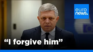 Slovakia's PM Robert Fico says he felt 'no hatred' towards his attacker | euronews 🇬🇧