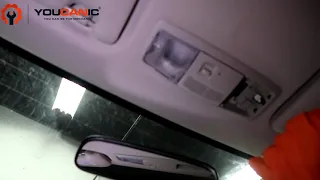 How to Replace the Cabin/Map Light on a 2013-2021 Mitsubishi Outlander