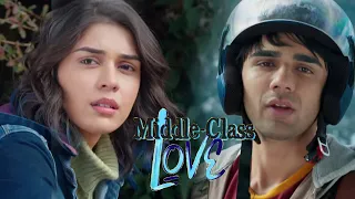 लड़की को इम्प्रेस करने के चक्कर में मारा गाड़ी को धक्का -Middle Class Love Full Movie Scene