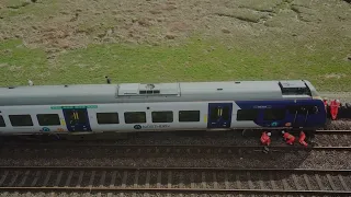 Train Derailment/Crash at Grange over Sands (24/03/2024)