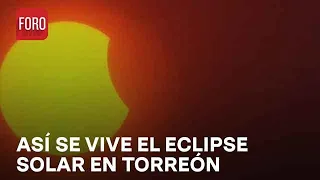 Miles de personas llegaron a Torreón, Coahuila, por eclipse solar 2024