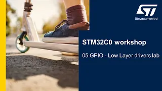 STM32C0 workshop - 05 GPIO - Low Layer drivers lab