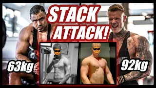 STACK ATTACK mit @jansaffe8188 30kg von 18-23! Ab wann kam der Stoff?