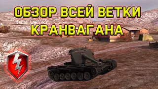 ОБЗОР ВСЕЙ ВЕТКИ ШВЕДСКИХ ТАНКОВ (wot blitz)