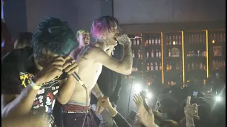 Lil Peep & Lil Tracy - white tee + white wine (live in Santa Ana, CA - April 28, 2017)