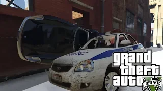 GTA 5 - БЕШЕНАЯ ПРИОРА- #9 LSPD:FR