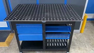 Siegmund Workstation | Modern Tools Australia #metalfabrication #welding #weldingtable