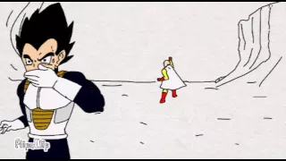 Saitama vs Vegeta - flipaclip animation