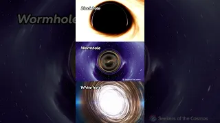 The Holes of the Universe: Black Hole vs Wormhole vs White Hole