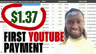 How Much YouTube Paid Me in Kenya with a Small Channel (First Month Income with 1000 Subscribers)