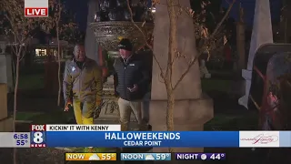 Kenny's exploring HalloWeekends at Cedar Point