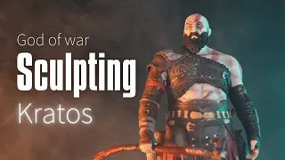 Sculpting KRATOS | God Of War: Ragnarok