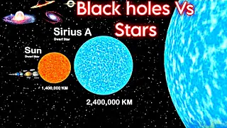 Black holes Vs size of stars
