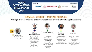 MySDG International Conference 2024 | Parallel Session 1B