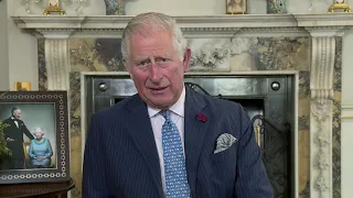 A video message from HRH The Prince of Wales on the Queen's Awards for Enterprise