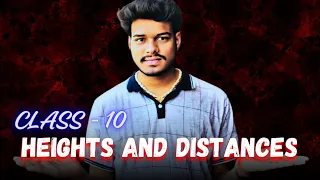 Heights and distances 01। Some Applications of trigonometry। CBSE  Board।NCERT। Mathematics।Class 10