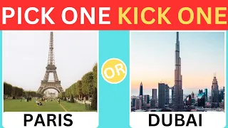 Pick One Kick One! | Travel Edition 🔥✈️