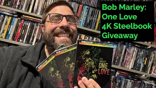 I'm Giving Away A 4K Steelbook Copy Of Bob Marley: One Love To One Of You Tonight + Movie Pickups