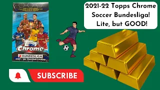 2021-22 Topps Chrome Bundesliga Soccer Lite Hobby Box Opening!