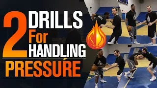 2 Drills For Handling HIGH PRESSURE Defense with NBA Skills Coach Drew Hanlen