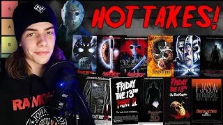 Friday The 13th Movies RANKED | Tier List (CONTROVERSIAL)