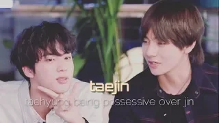 Taehyung's possessiveness over Jin | taejin/vjin 🌻