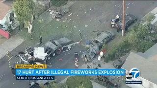 South LA fireworks explosion occurred after 'catastrophic failure' during planned detonation | ABC7