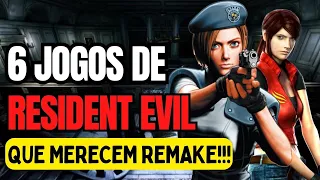 6 JOGOS DE RESIDENT EVIL QUE MERECEM UM REMAKE!!!