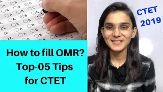 How to fill OMR in CTET-2020 | Last minute Tips to crack CTET exam!