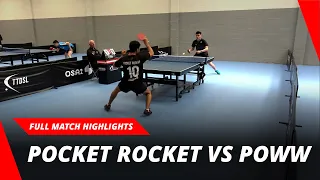 Pocket Rocket vs Poww | TTD Team Open 2022 | Full Match Highlights