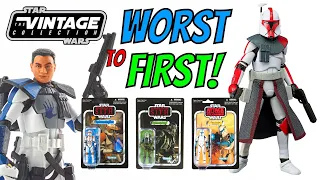 Star Wars Vintage Collection Clone Troopers Worst To First!