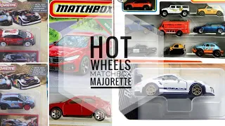 New Cars from Hot Wheels, Matchbox and Majorette