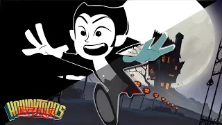 Halloween Song | Walking in the Night Animatic | Halloween Songs for Children by Howdytoons