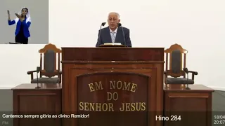Santo Culto a Deus   Congregação Cristã no Brasil   18 04 2020 20h 16º CULTO ONLINE