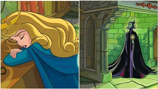 Happy Colour - Colour by Number. Disney Sleeping Beauty. Maleficent Luring Aurora To The Spindle 😴👸🏼