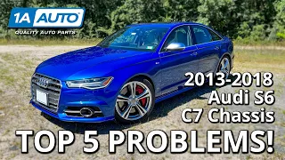 Top 5 Problems Audi S6 2013-2018 4th Generation