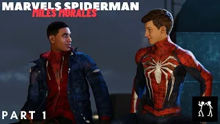 Prologue | Part 1 | Spiderman Miles Morales | Walkthrough / Gameplay (FULL GAME) 2024