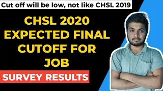 SSC CHSL 2020 CUT OFF For Final Selection | SSC CHSL 2020 ka final cut off | safe score for ssc chsl