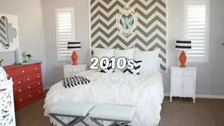 Evolution Of Bedrooms  (1920s - 2700s)