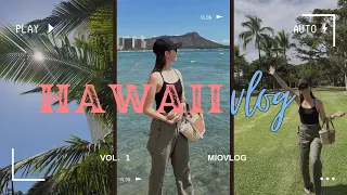 【HAWAII VLOG Vol.1】🌴8ヶ月ぶりのハワイ旅行✈️今の物価状況なども詳しく💰おすすめのお店紹介🧡