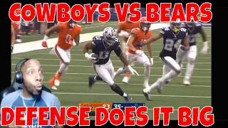 BEARS VS COWBOYS WEEK 8 HIGHLIGHTS REACTION