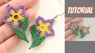 Spring Crafting, How to make cute macrame flower