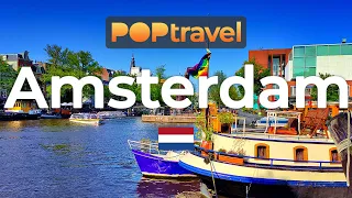 Walking in AMSTERDAM / Netherlands 🇳🇱 - 4K 60fps (UHD)