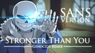 【Undertale】Más Fuerte Que Tú -Remix Genocida- (Versión Sans)