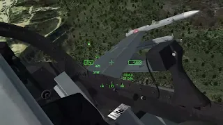 【FALCON BMS 4.36】　F-16 AIR TO GROUND ATTACK(CCIP,CCRP,DTOS,GUN)