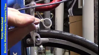 How to Fix Squeaking Squealing Rim Brakes: Quick bike brake toe-in the easy way