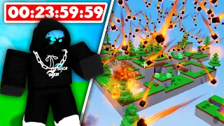 the last 24 HOURS of Roblox Bedwars..