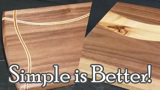 Two Gorgeous Wavey Cutting Board Designs that EVERY Woodworking Beginner Can Make!